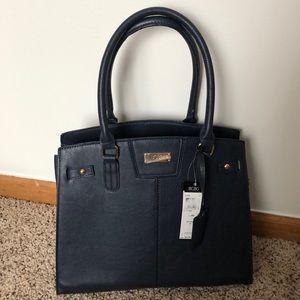BCBG NWT Navy Tote